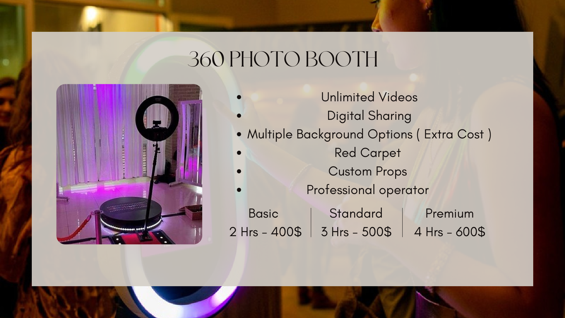 360 Photo Booth