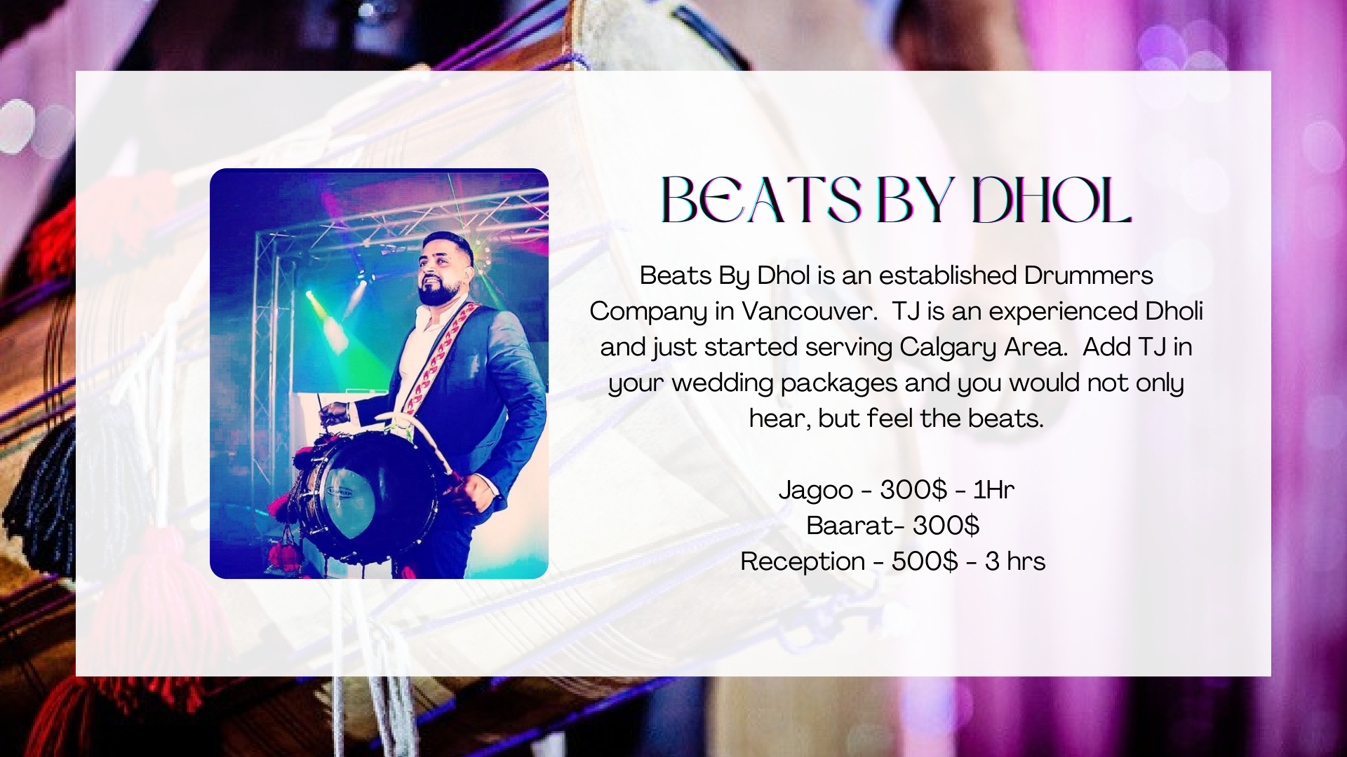 Beats By Dhol TJ New